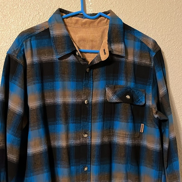 Legendary men’s flannel shirt button front - Picture 2 of 7